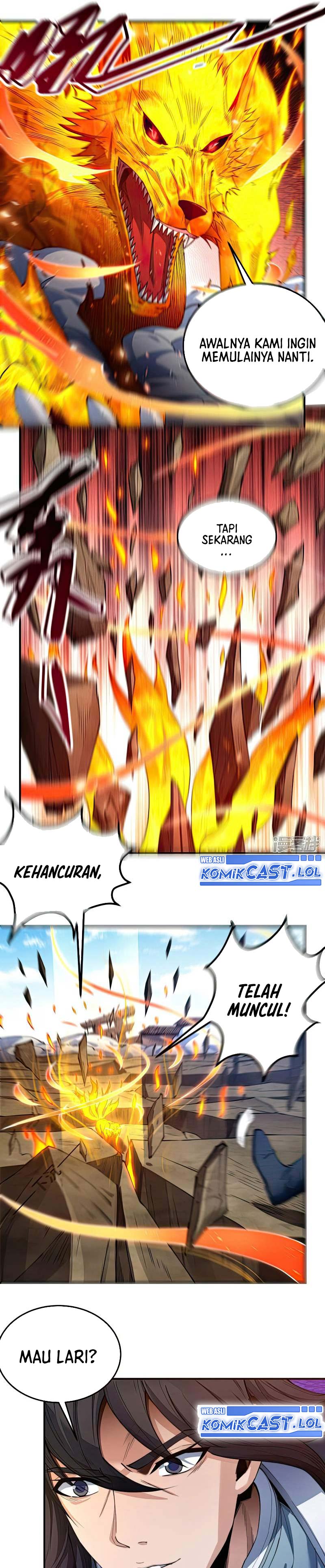 God of Martial Arts chapter 587